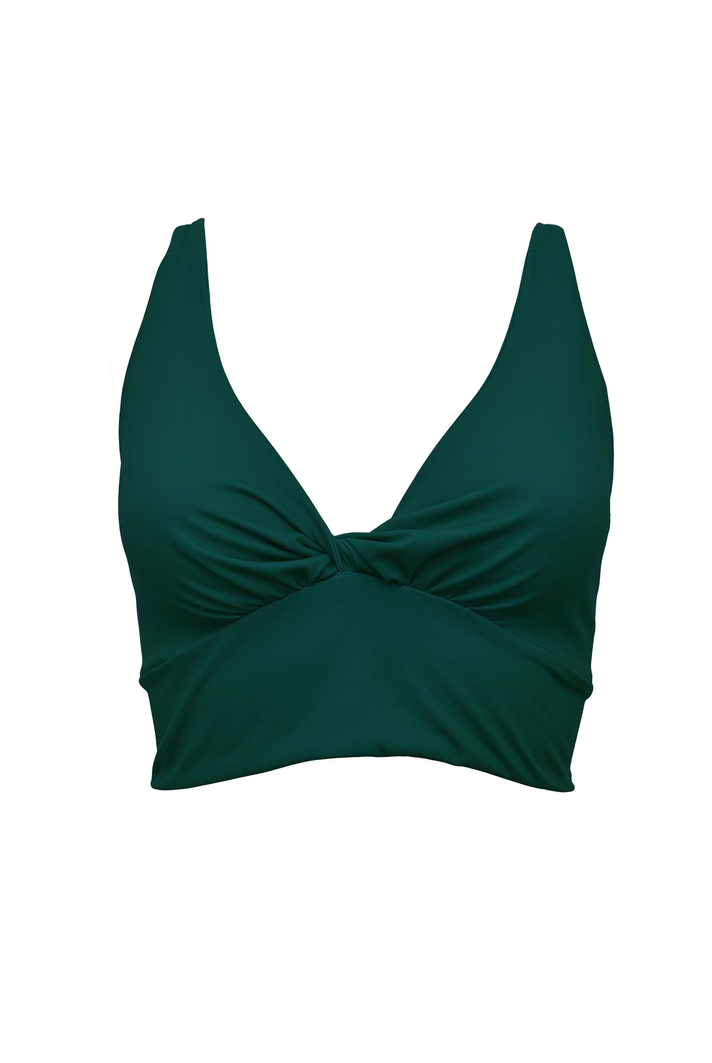 Lezat Bra XS / Forest Ada Organic Cotton Twist Around Sports Bra