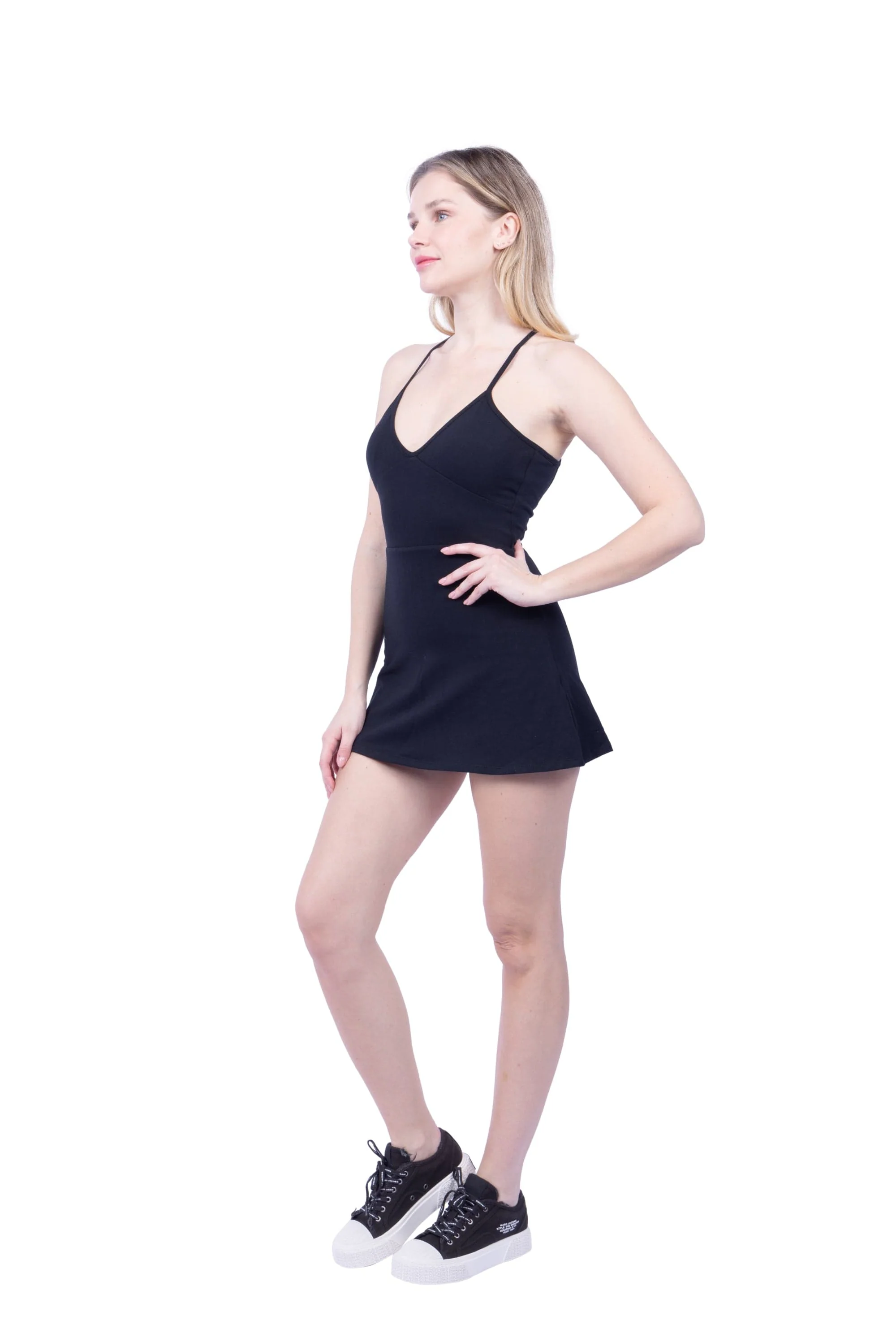 Lezat Dress Nova Organic Cotton Sport Dress - Black