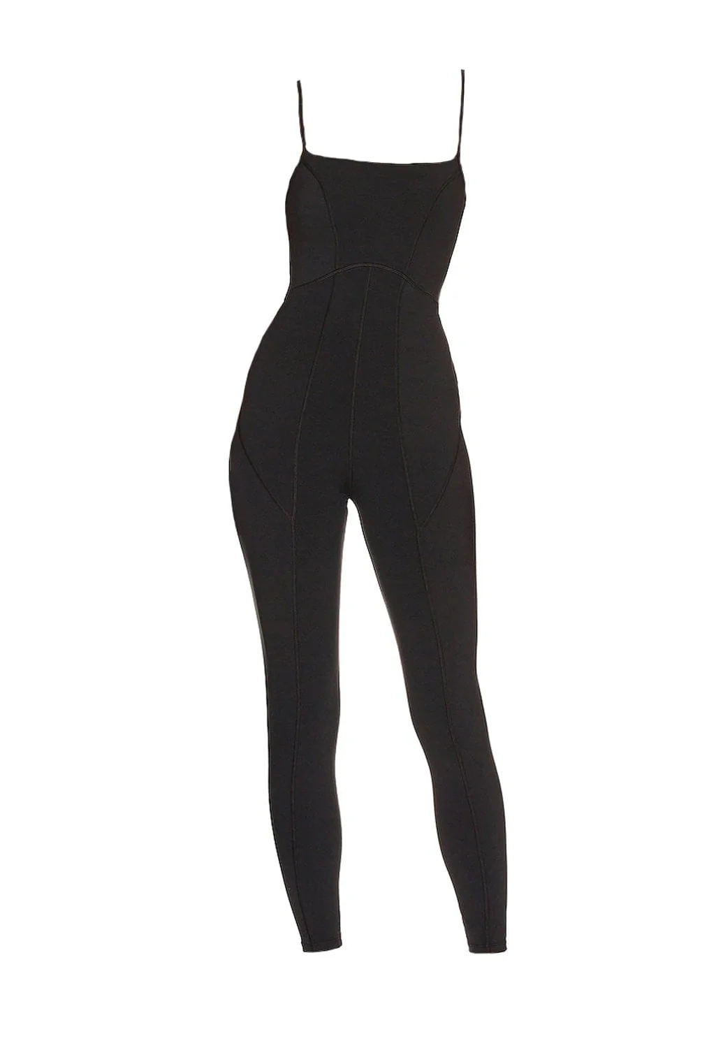 Lezat Jumpsuit Lorna Criss-Cross Organic Cotton Jumpsuit - Black