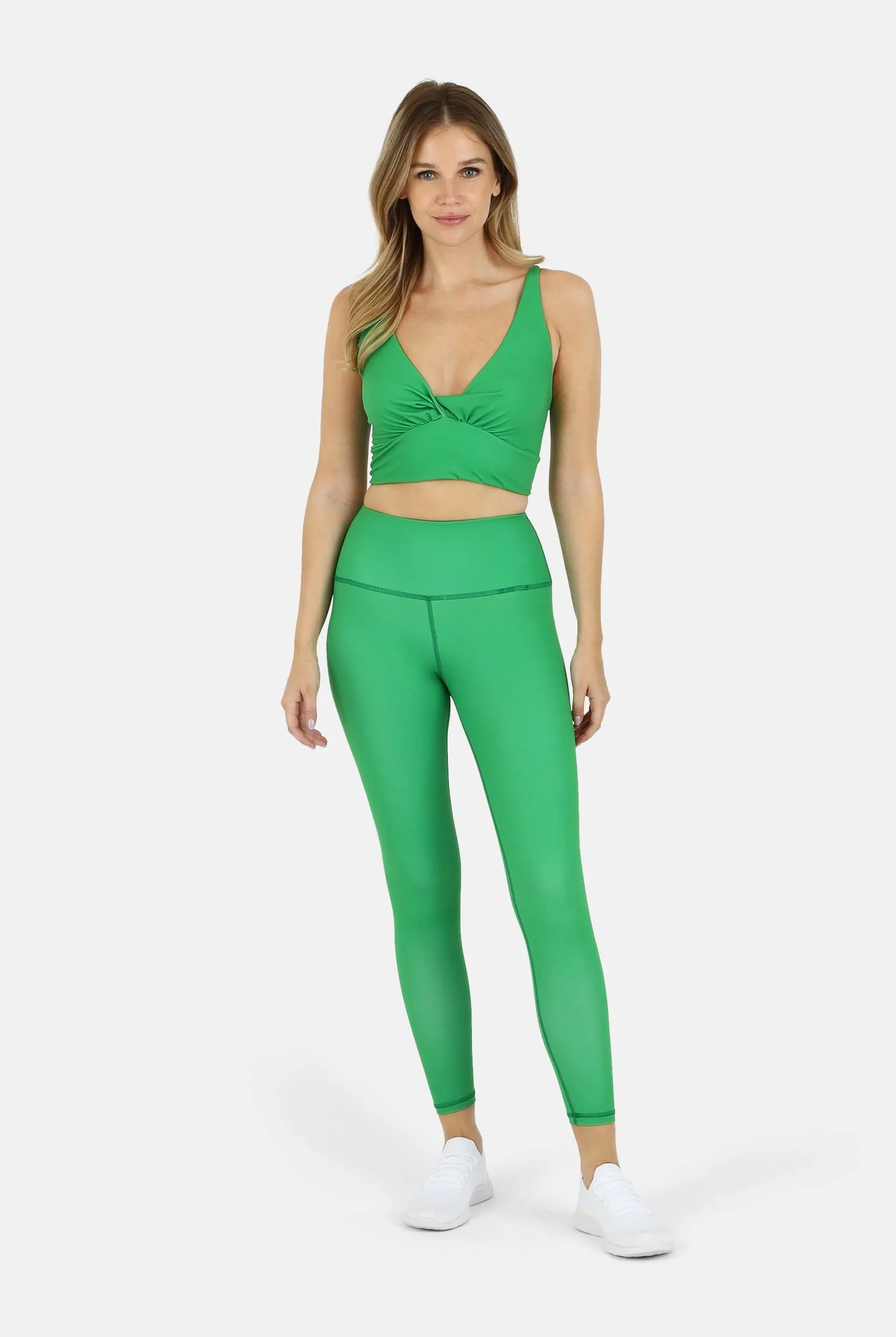 Lezat Legging Ada Organic Cotton 7/8 Legging - Kelly Green