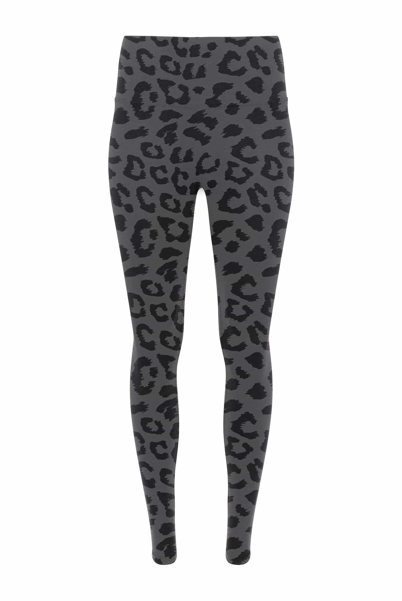 Lezat Legging Dark Heather Cheetah / XS Sara Organic Cotton Legging