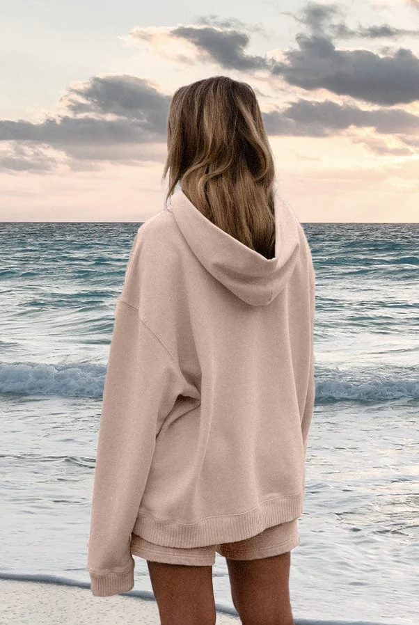 Lezat Pullover Juno Organic Cotton Oversized Heavyweight Hoodie Sweatshirt
