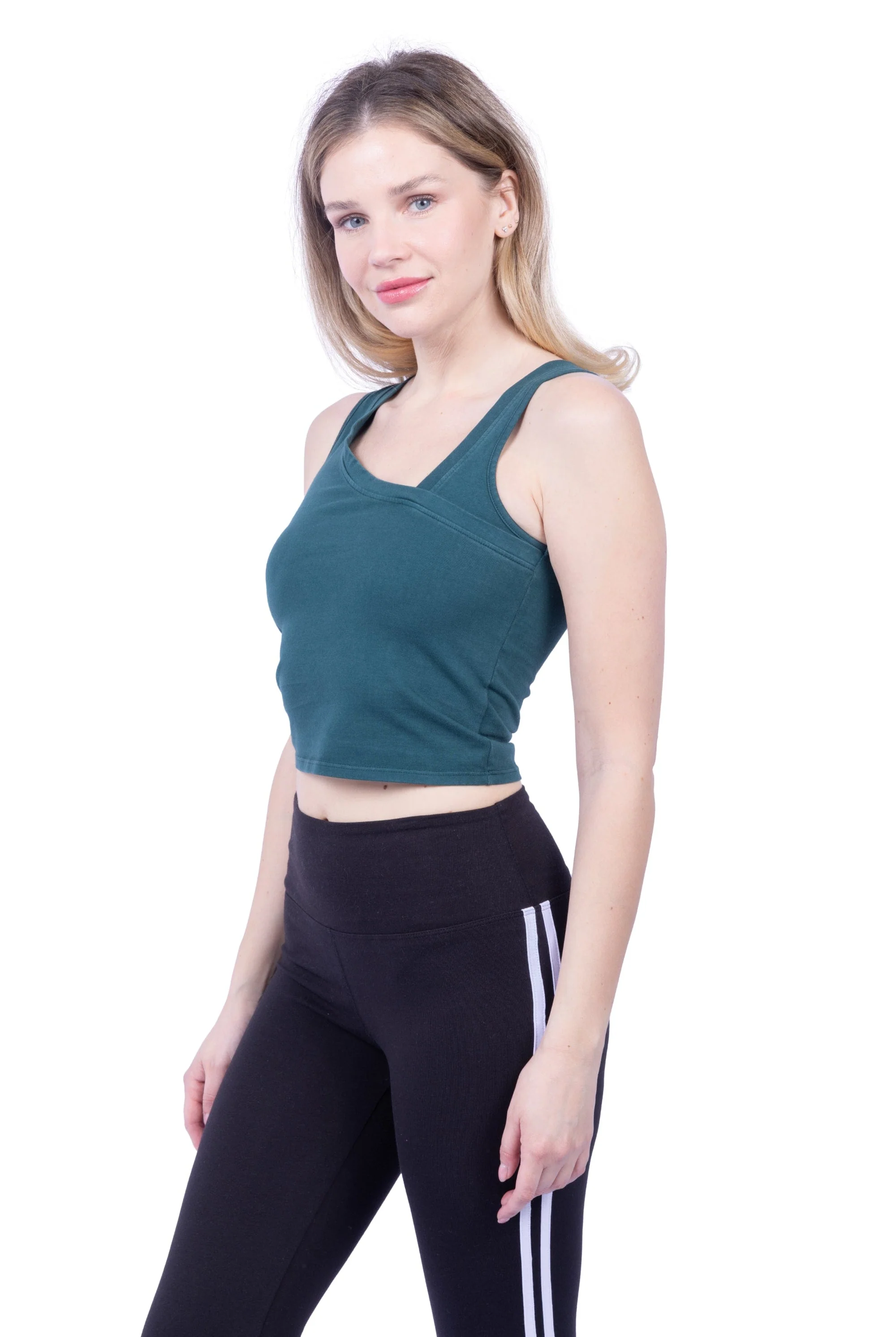 Lezat Tank Eden Asymmetrical Organic Cotton Tank