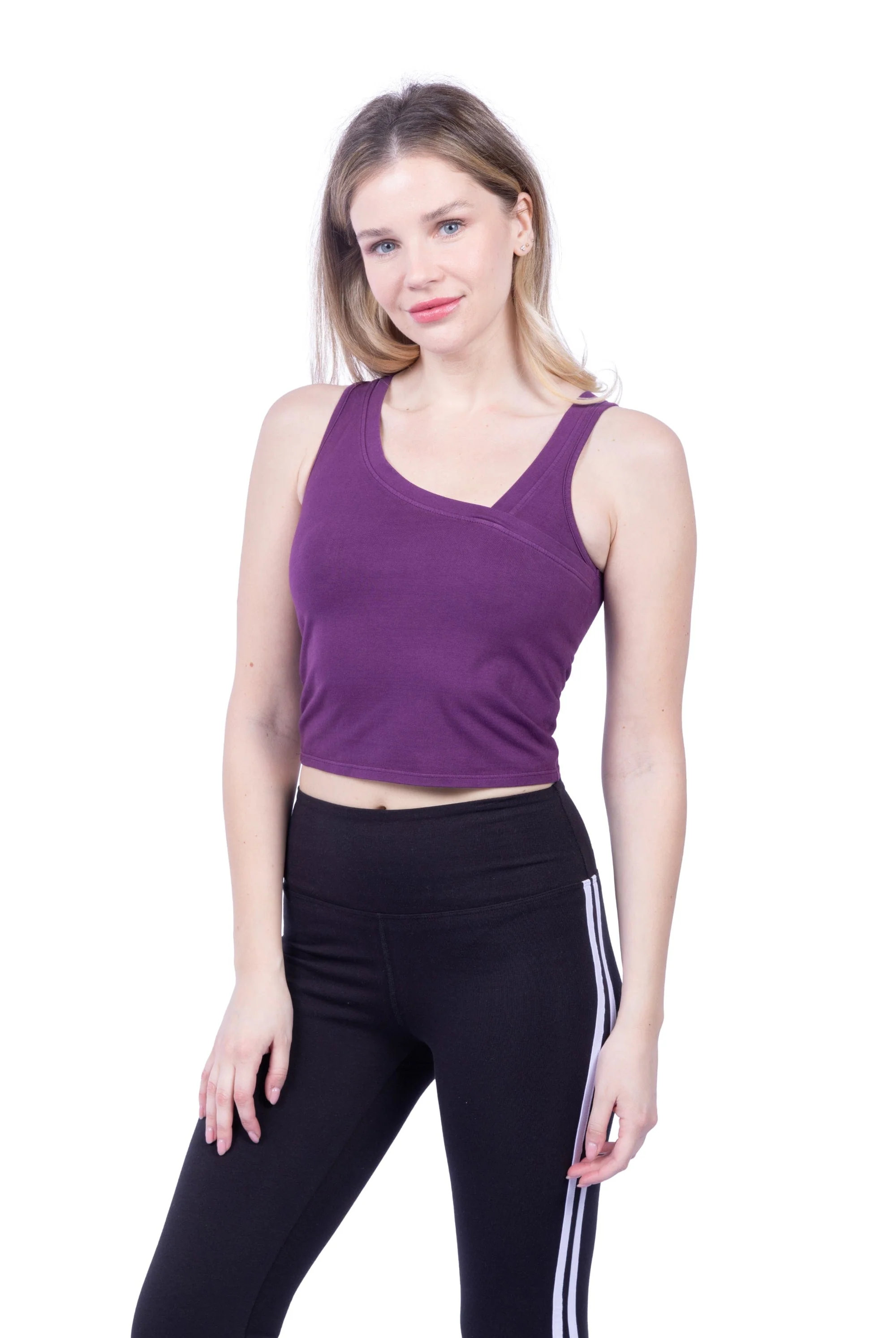 Lezat Tank Eden Asymmetrical Organic Cotton Tank